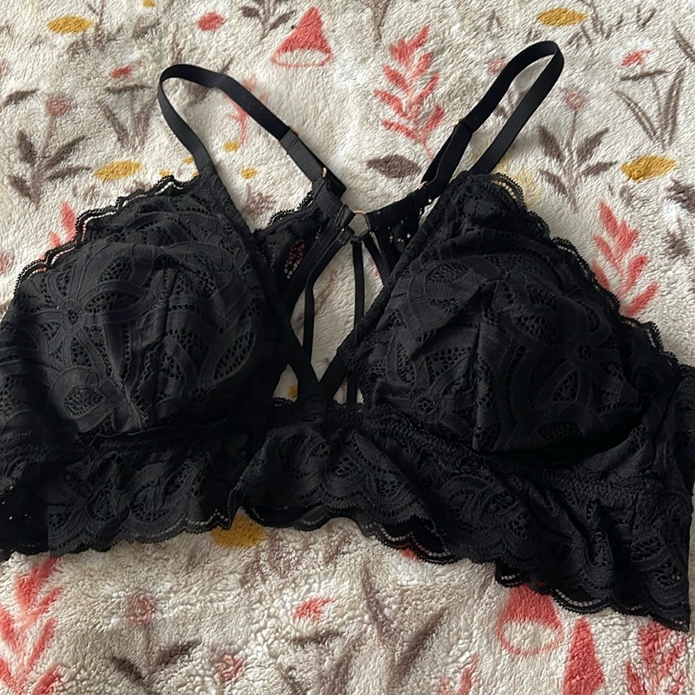 Aerie Plunge Lace Bralette